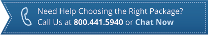 Need help choosing the right package? Call us at 800.421.2661 or Chat Now.